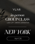 In-Person - Lash Lift and Brow Lamination - New York - April 26th, 2026