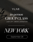 In-Person - Lash Lift and Brow Lamination - New York - September 28, 2025