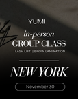 In-Person - Lash Lift and Brow Lamination - New York - November 30, 2025