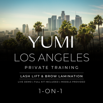 Hands-on - Private Training - LA - Lash Lift and Brow Lamination