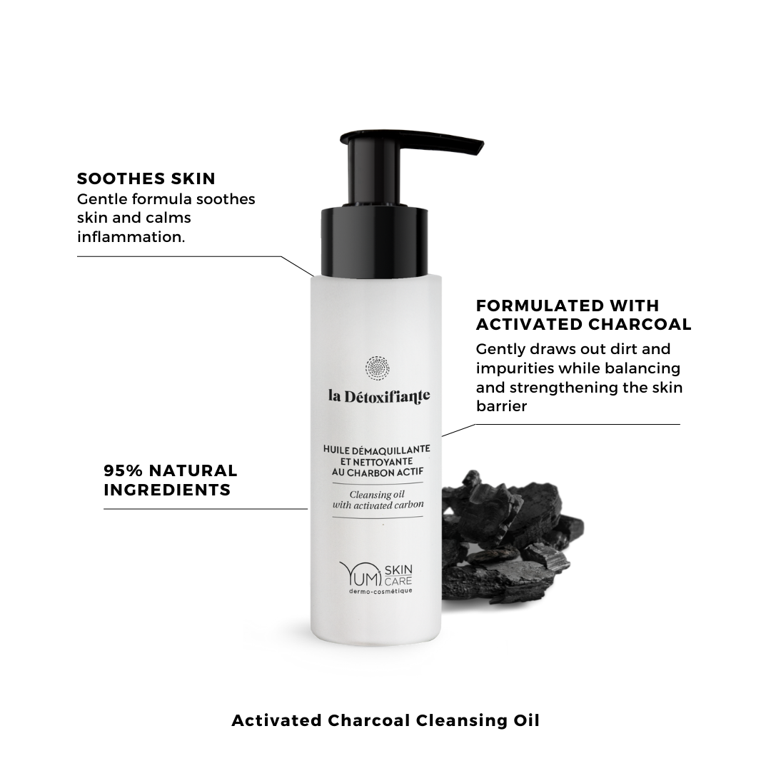 Activated Charcoal Cleansing Oil – YUMI x Elysee Z Beauty