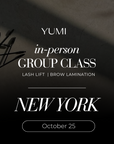 In-Person - Lash Lift and Brow Lamination - New York - October 25, 2025