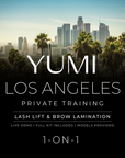 Hands-on - Private Training - LA - Lash Lift and Brow Lamination | English & Spanish